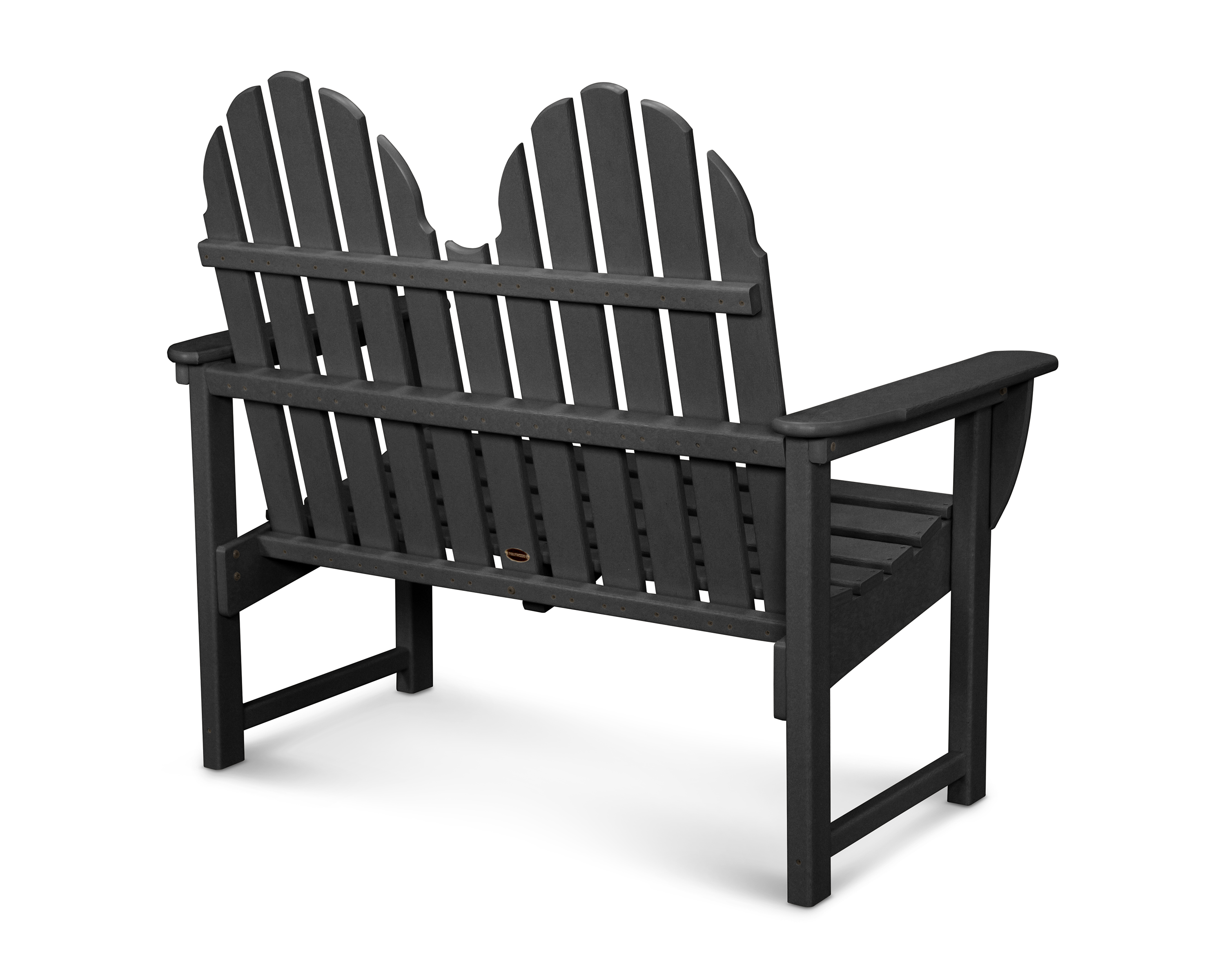 Enjoy Time With Someone Special In The Classic Adirondack For Two. Polywood Furniture Is Constructed Of Solid Polywood Lumber That