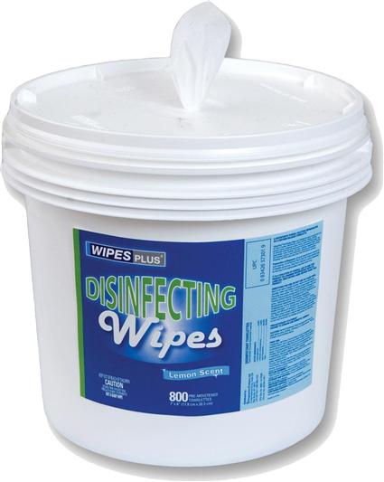 Bucket Dispenser Disinfecting Wipes - 800 ct.