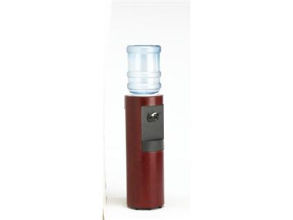 Cima Canadian Cherry Wood Bottleless Water Cooler with Mahogany Stain and Furniture Finish