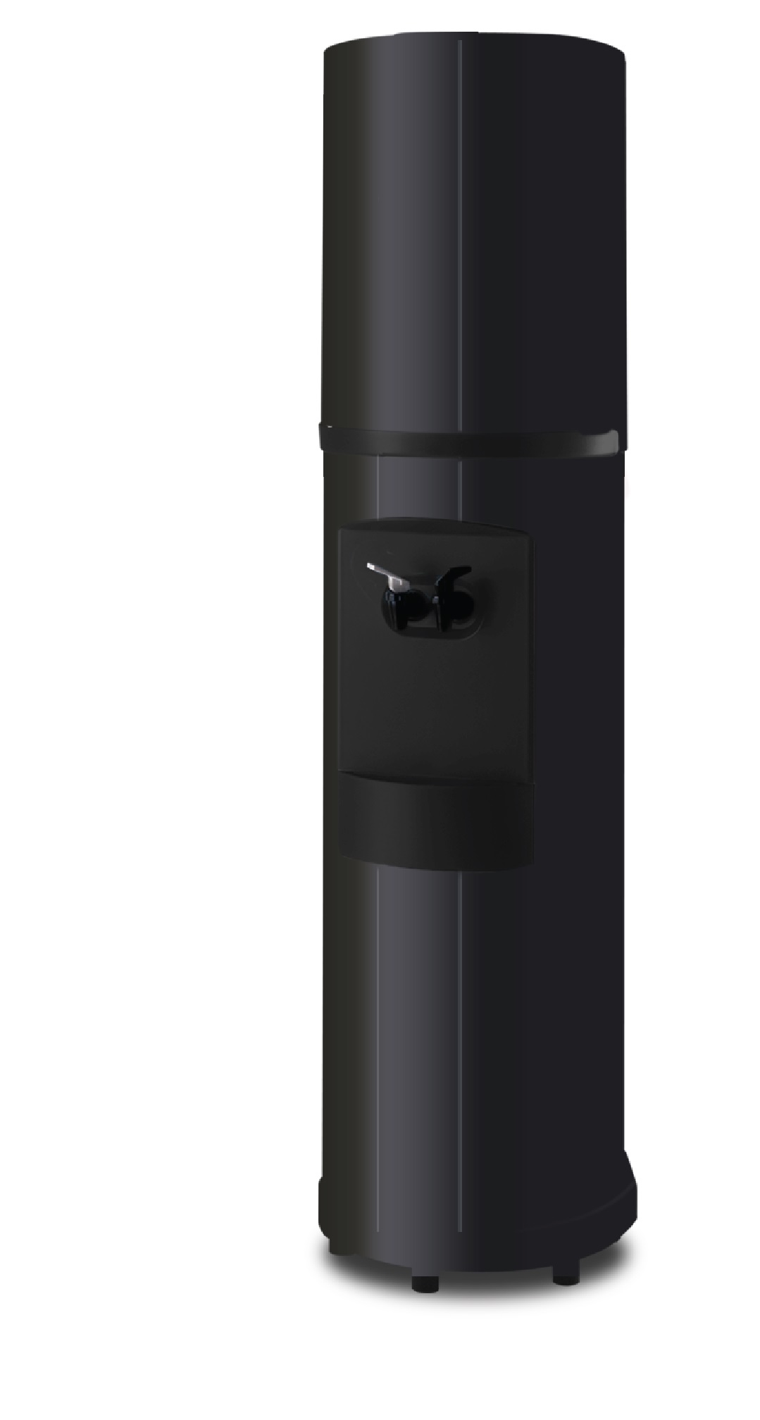 Fahrenheit Bottleless Water Cooler -Black with Black Trim Kit