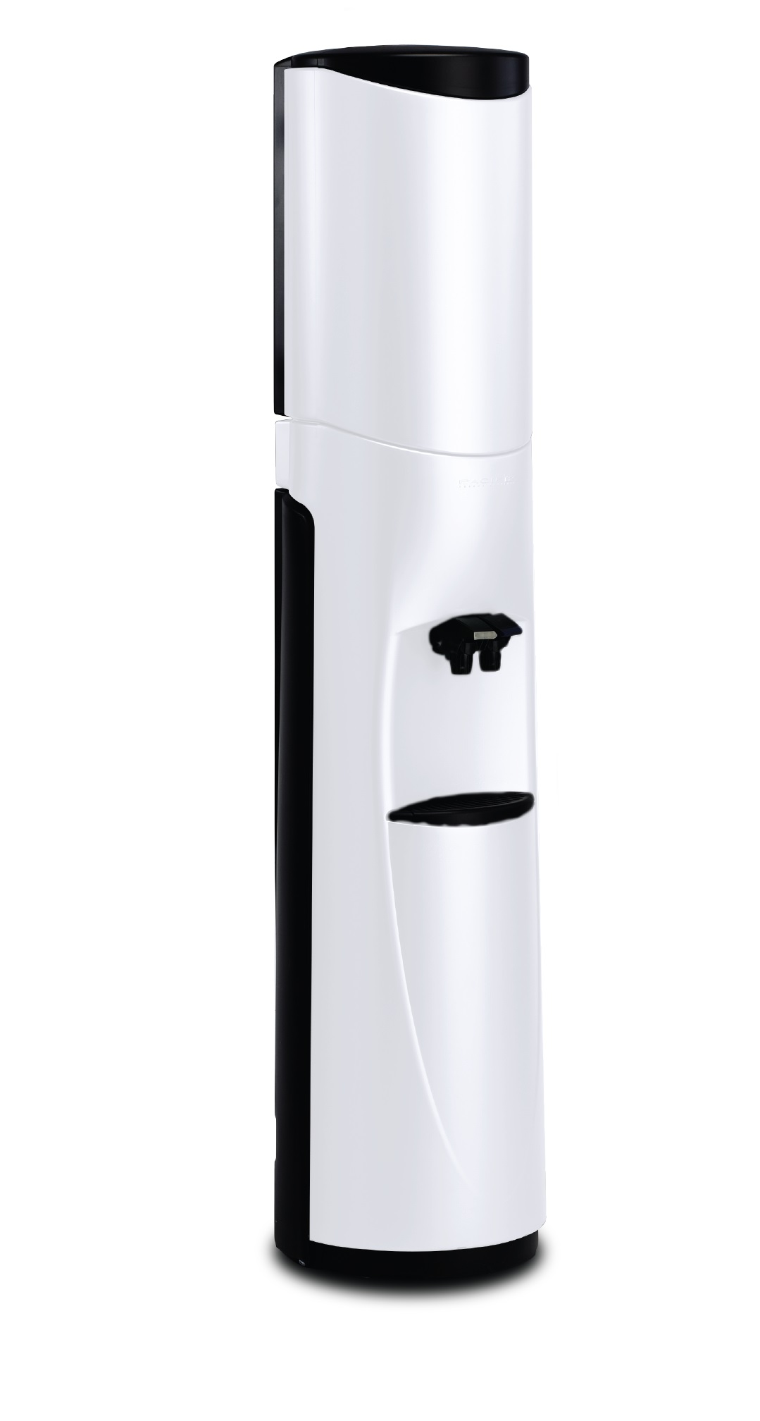 Pacifik High Tech Bottleless Water Cooler in White with Black Trim - Cold/Cold