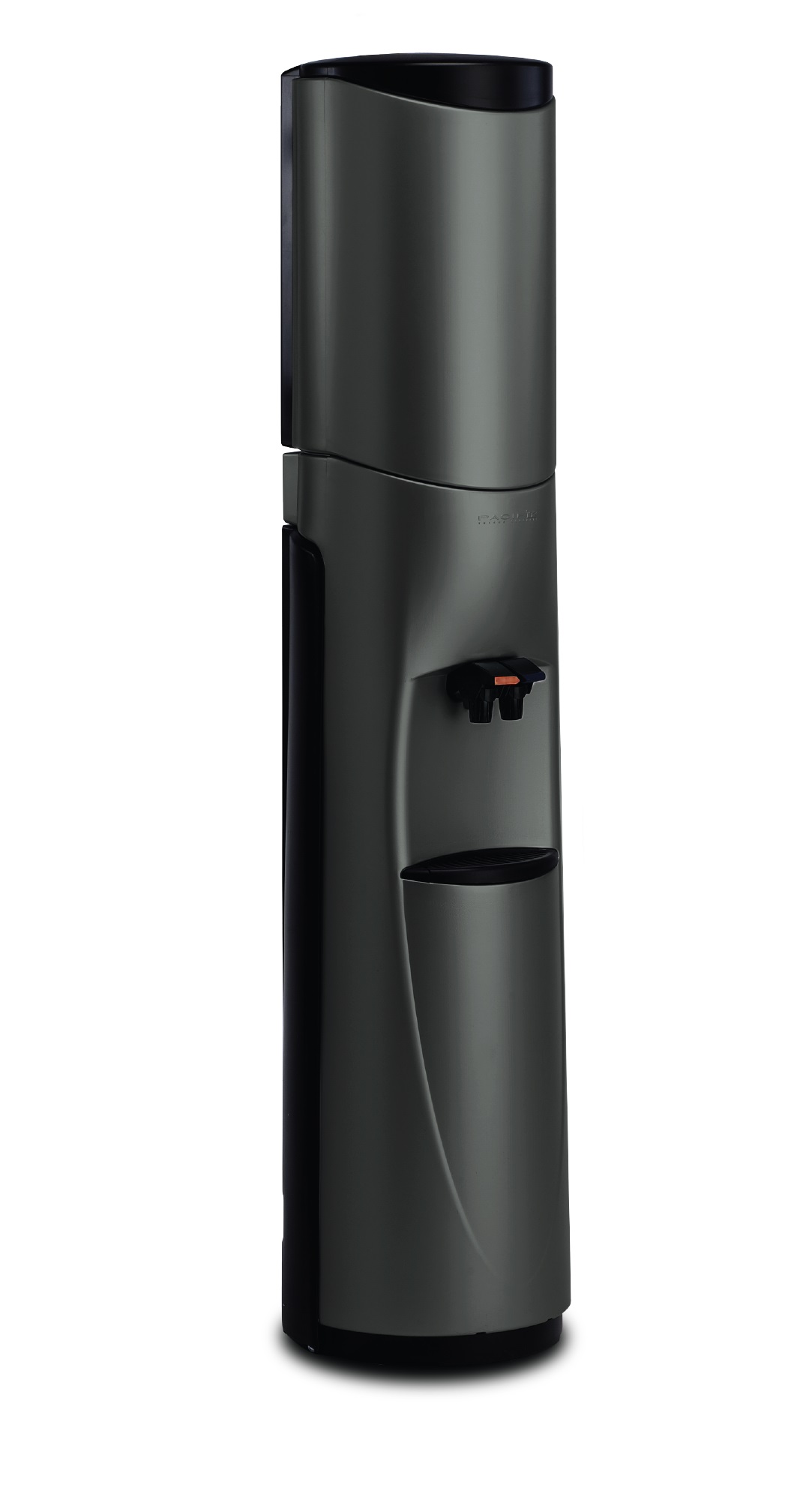 Pacifik High Tech Bottleless Water Cooler in Charcoal with Black Trim - Hot/Cold