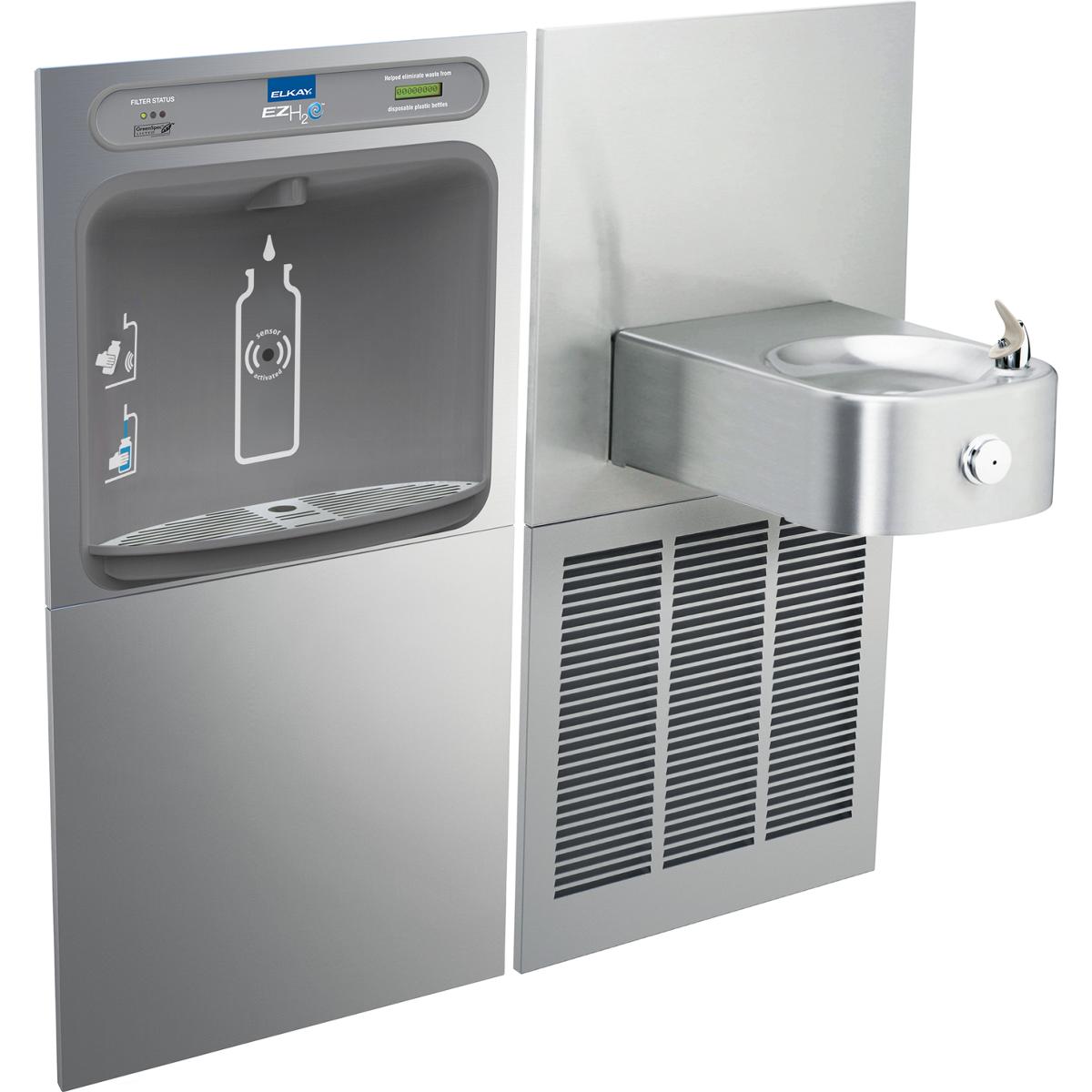 Elkay EZH2O Bottle Filling Station & Soft Sides Single Ftn Filtered 8