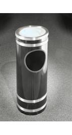 The Monte Carlo Powder Coat Sand Top Ash Trash Receptacle 3 Gallon
