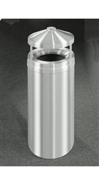 The 'New Yorker' Canopy Top Ash/Trash Receptacle 12 Gallon