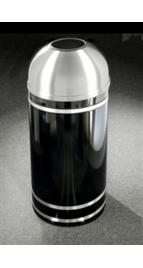 The 'Monte Carlo' Powder Coat Open Dome Receptacle 8 Gallon