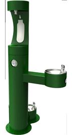 Endura II Dual ADA Ftn with Single Bottle Filling Station & Pet Bowl