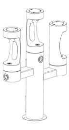 Endura II Triple ADA Bottle Filling Station
