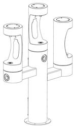 Endura II Triple ADA Bottle Filling Station