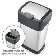 Stainless Steel Trash Can 10.5 Gallon