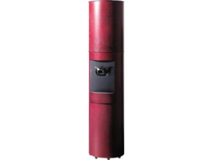 Cima Canadian Cherry Wood Water Cooler Hand Stained in Mahogany to a Furniture Finish - Room Temp & Cold