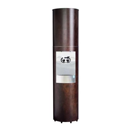 Cima Select Stainless Steel & Canadian Cherry Wood with Walnut Stain - Room Temp & Cold