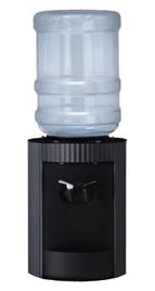 Celsius Countertop Bottled Water Cooler Powdercoated Black