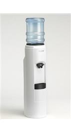 Nordik Water Cooler - Advanced styling and technology. White with Black Trim, Room Temperature & Cold