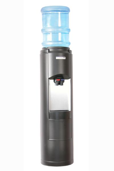Nordik Water Cooler - Our newest model incorporating advanced styling and technology. Black with Silver Trim, Room Temperature & Cold