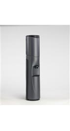 Pacifik Water Cooler with Wheel Mobility System - Charcoal with Black Trim - New technology for a whole new kind of bottled Pacifik Water Cooler, Room Temperature & Cold