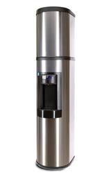 Absolu Water Cooler - Stainless Steel with Black Trim - Our Latest Innovation! Room Temp & Cold