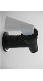 Regular faucet black / white