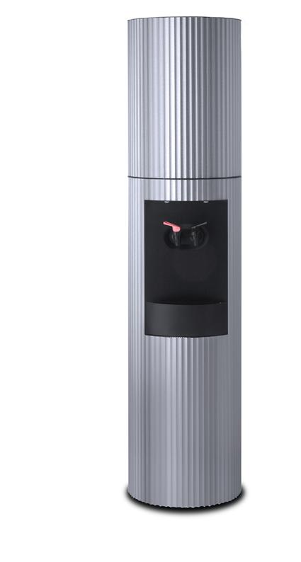 Built-in Filtration - Brushed Aluminum Finish