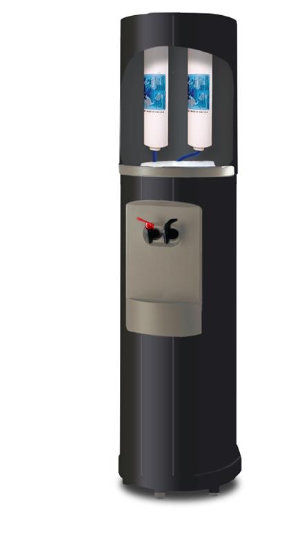 Built-in Filtration, Black Cabinet with Galveston Grey Trim Kit