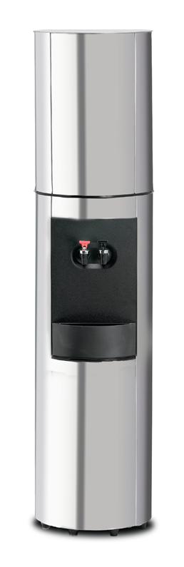 Built-in Filtration, Stainless Steel Cabinet with Black Trim