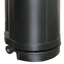 Fahrenheit Water Cooler -Black with Silver Metallic Trim Kit - RoomTemp/Cold