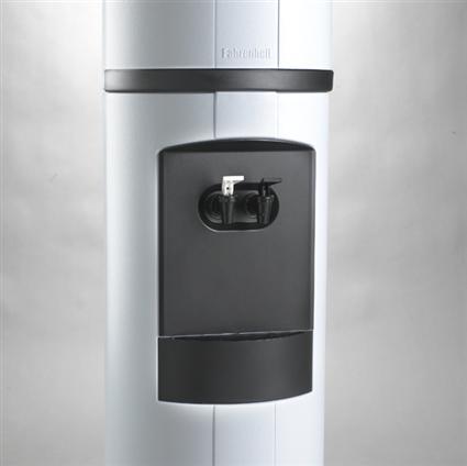 Fahrenheit Water Cooler -White Granite with Silver Metallic Trim Kit - RoomTemp/Cold