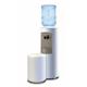 White Cabinet with Galveston Grey Trim Kit and Matching Bottle Cover