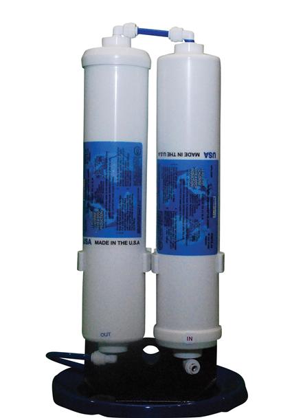 Bottleless Configuration for Standard Coolers Including Float Assembly & Filtration