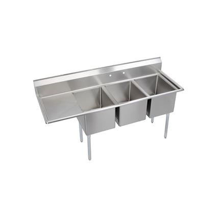 3C Sink, 16X20X14 B, L 18 DB, 16/300