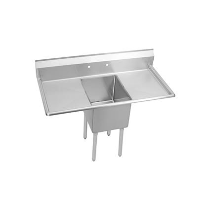 1C Sink, 24X24X12 B, L&R 24 DB, 16/300