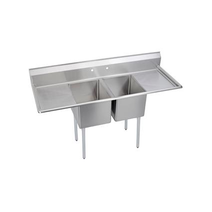 2C Sink, 24X24X12 B, R 24 DB, 16/300