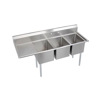 3C Sink, 18X24X12 B, L 24 DB, 16/300