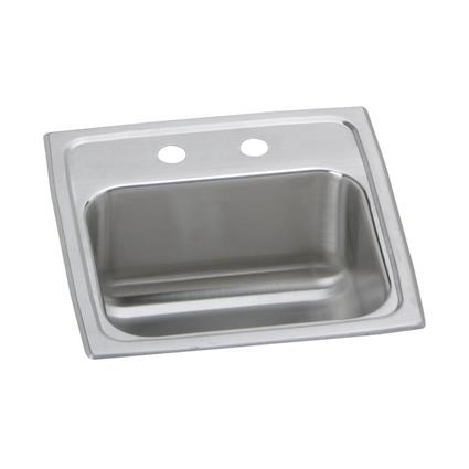 SS 15x15x6.1 Single Bowl Drop-in Sink