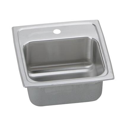 SS 15x15x6.1 Single Bowl Drop-in Sink