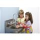 SS 16-3/4"x15-1/2"x13"Single Wall Sink