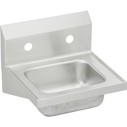 SS 16-3/4"x15-1/2"x13"Single Wall Sink