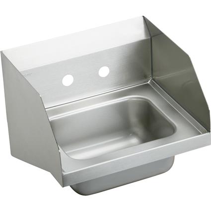 SS 16-3/4"x15-1/2"x13"Single Wall Sink