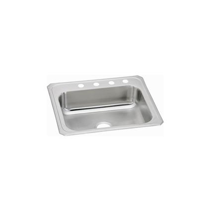 SS 25x21.2x6.8 Single Drop-in Sink