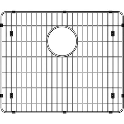 SS 17-3/8"x14-3/8"x1-1/4" Bottom Grid