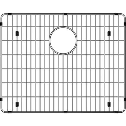 SS 19-1/2"x15-1/2"x1-1/4" Bottom Grid