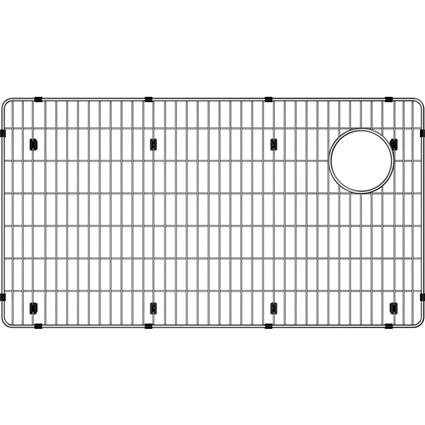 SS 28-1/2"x15-1/2"x1-1/4" Bottom Grid