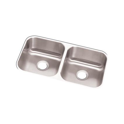 SS 31.7 x 18.2 x 8 Dbl Under MT Sink