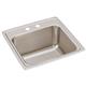 SS 19.5x19x10.1 Single Drop-in Sink