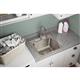 SS 19.5x19x10.1 Single Drop-in Sink