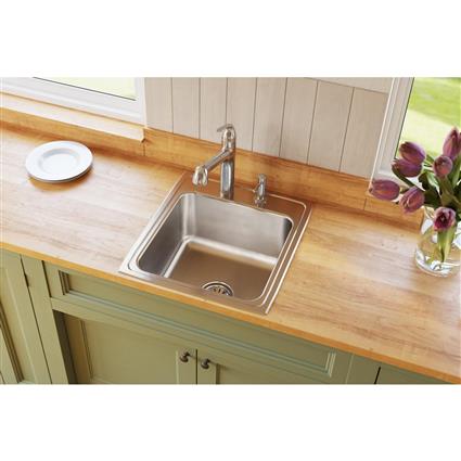 SS 19.5x22x10.1 Single Drop-in Sink