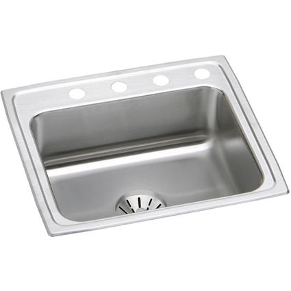 SS 22x19.5x10.1 Single Drop-in Sink+PD