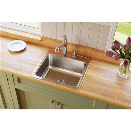 SS 22x22x10.1 Single Drop-in Sink