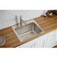 SS 25x22x12.1 Single Drop-in Sink