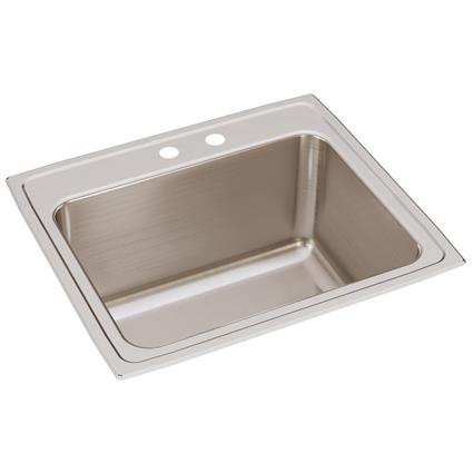 SS 25x22x12.1 Single Drop-in Sink